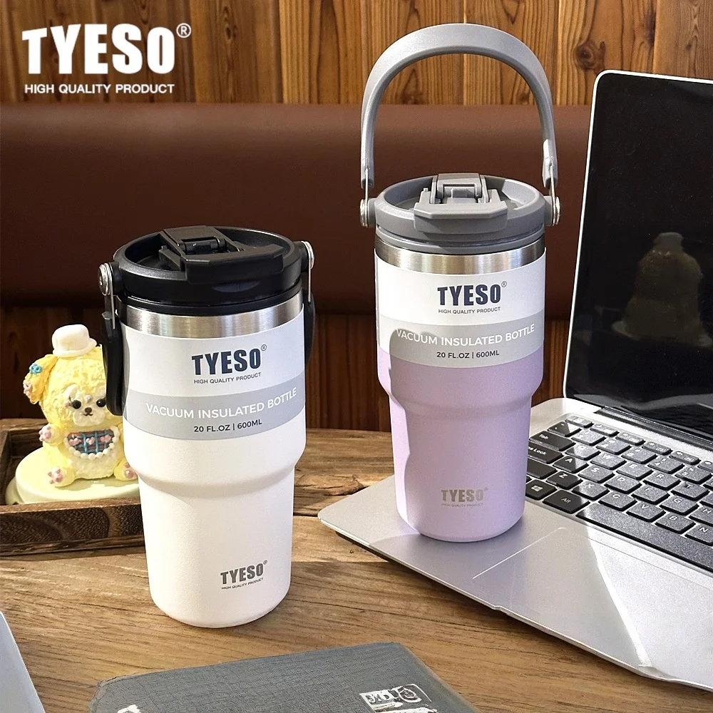 

Giant Tumbler 304 Stainless Steel Car Cup Holder Fit with Handle 12H Hot Cold Shockproof Vacuum Insulated Sport Style 8 Colors