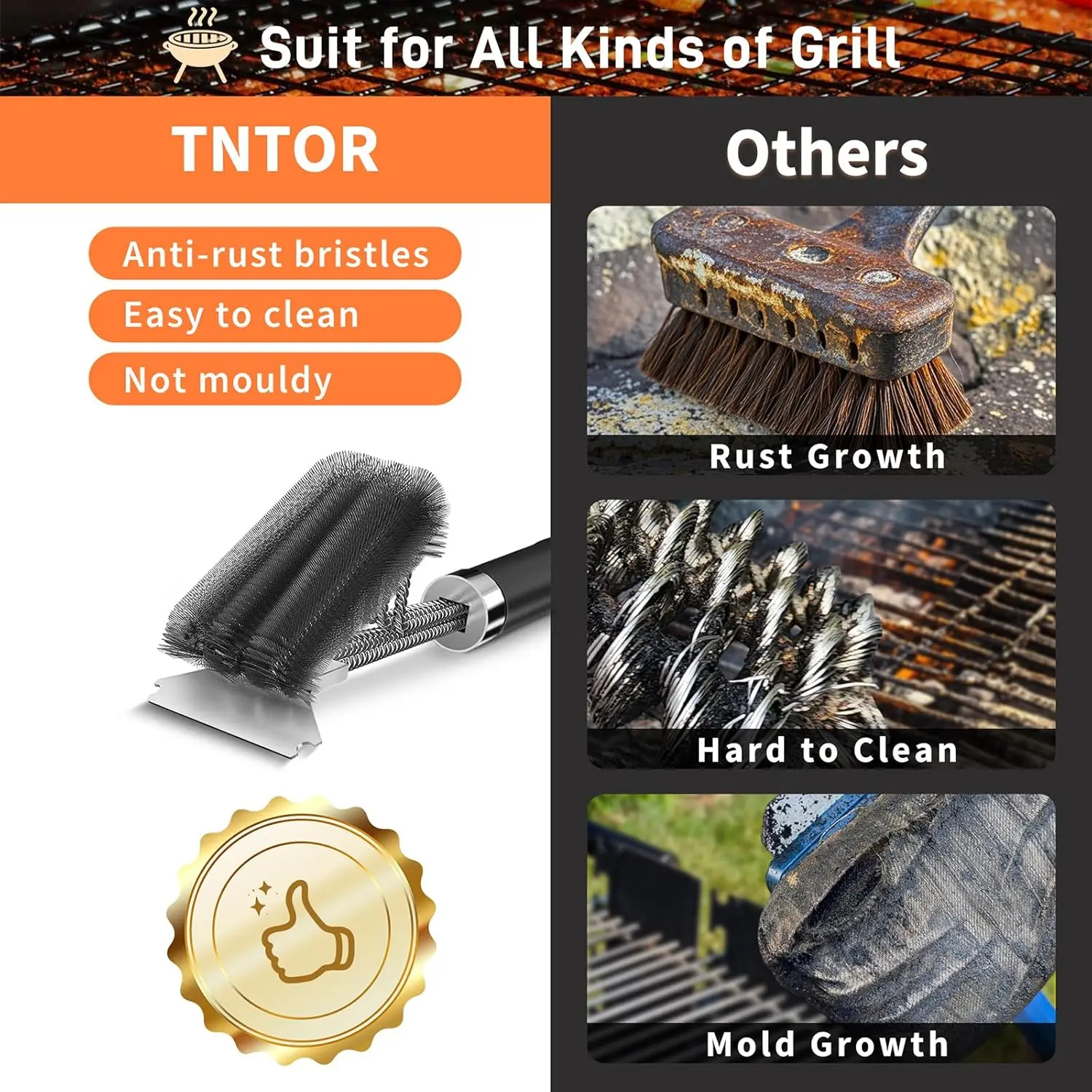 Thumbnail 2 - #20 Grill Scrapers Comparison Guide