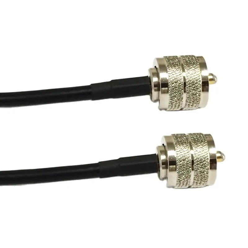 UHF Male To Plug PL259 RF Pigtail Cable RG58 50cm/100cm For Wireless Router Wholesale NEW