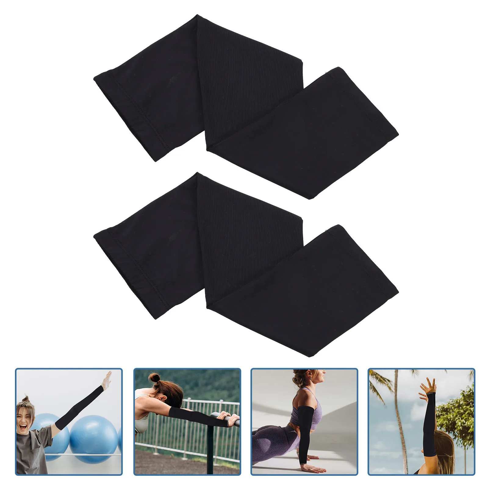 

Sun Protection Sleeve Arm Sleeves Sun-Resistant Oversleeve Sports Ice Silk Outdoor Covers Miss