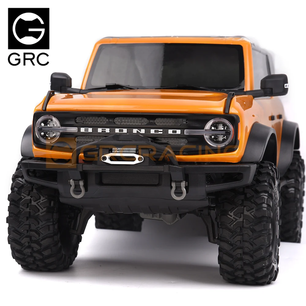 Para Grc Trax Trx4 92076-4 Bronco hoja de tanque de agua de simulación de acero inoxidable rejilla decoración de tanque de agua