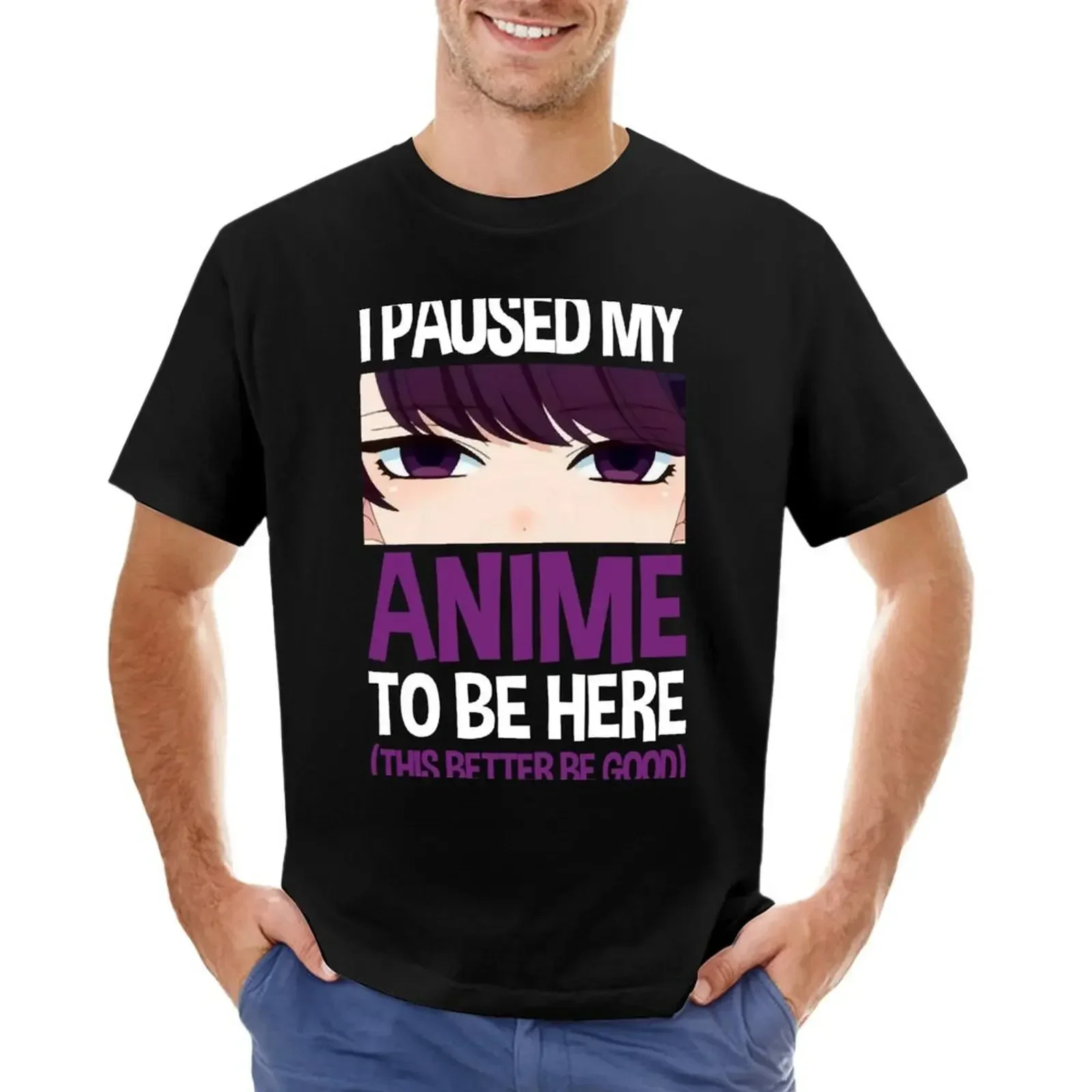 Komi San I paused my Anime to be here, this better be good Komi San Can't Communicate (Komi san wa Comyushou desu) T-Shirt