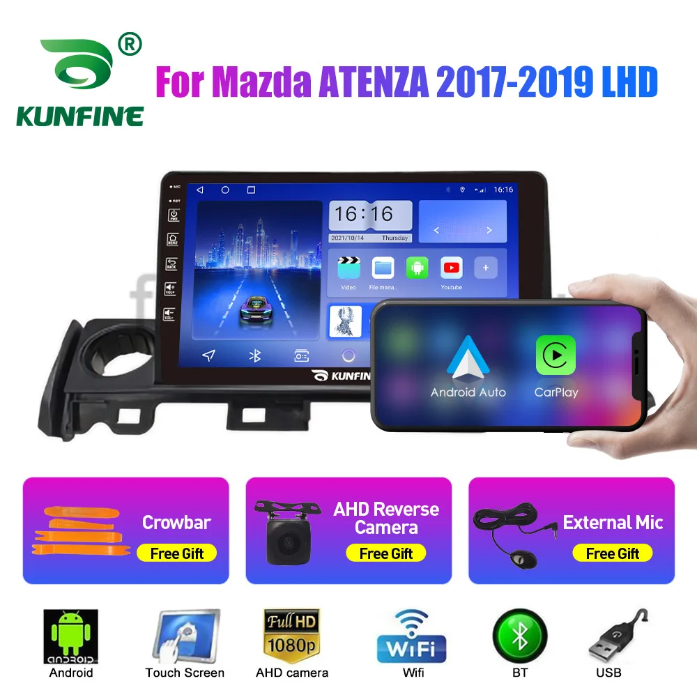 

Suitable For Mazda Artez 2017-2019 Left Peptide 9-inch Navigation And Reversing Image All-in-one Machine