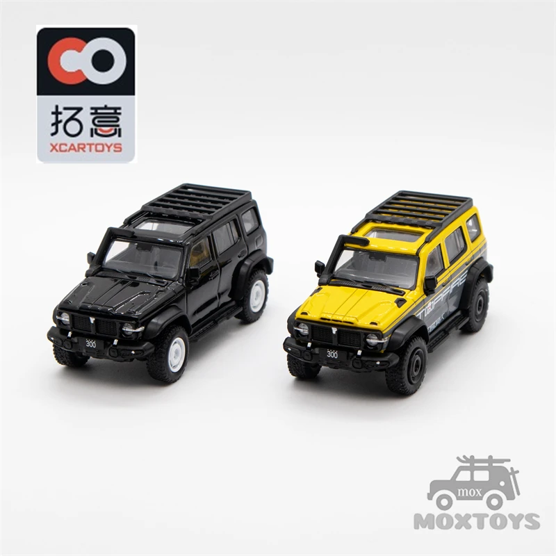 

XCarToys 1:64 Great Wall Tank 300 Cavalry 02 yellow gray / black Diecast Model Car