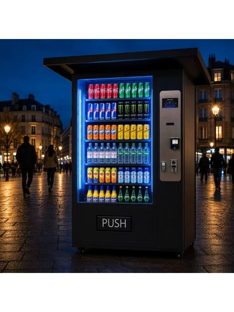 FL Support Germany Local Service Drink & Beverage Vending Machine for Retail Items Money Making Machines  in Restaurants Custom