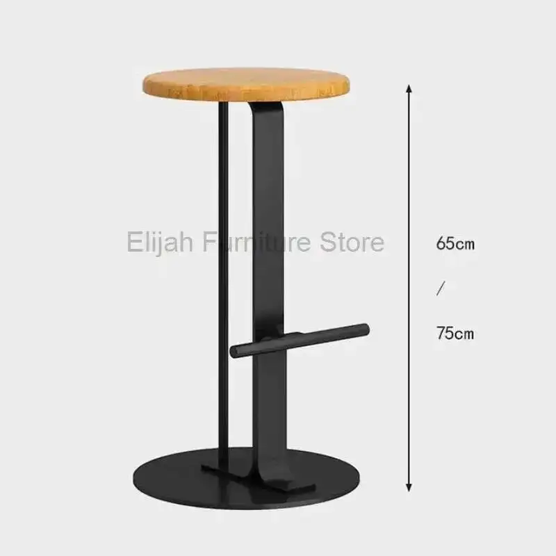 Swivel Chairs Bar High Nordic Adjustable Stool Reception Luxury Bar Chairs Liftable Italian Design Bar Furniture Banqueta LLBC
