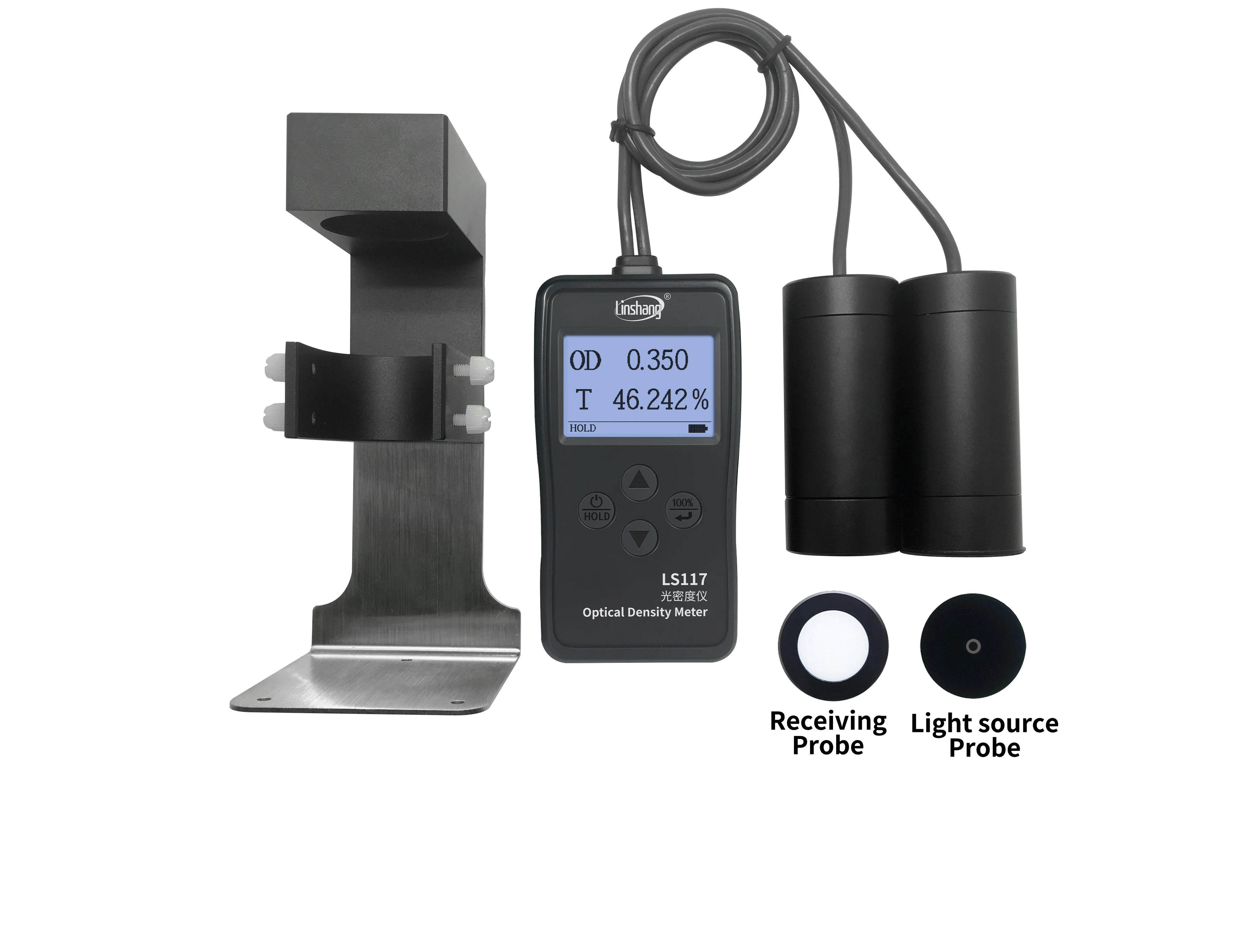 LS117 Densitometer Optical Density Meter Test Dot Area Aluminum X-ray Film With OD VLT