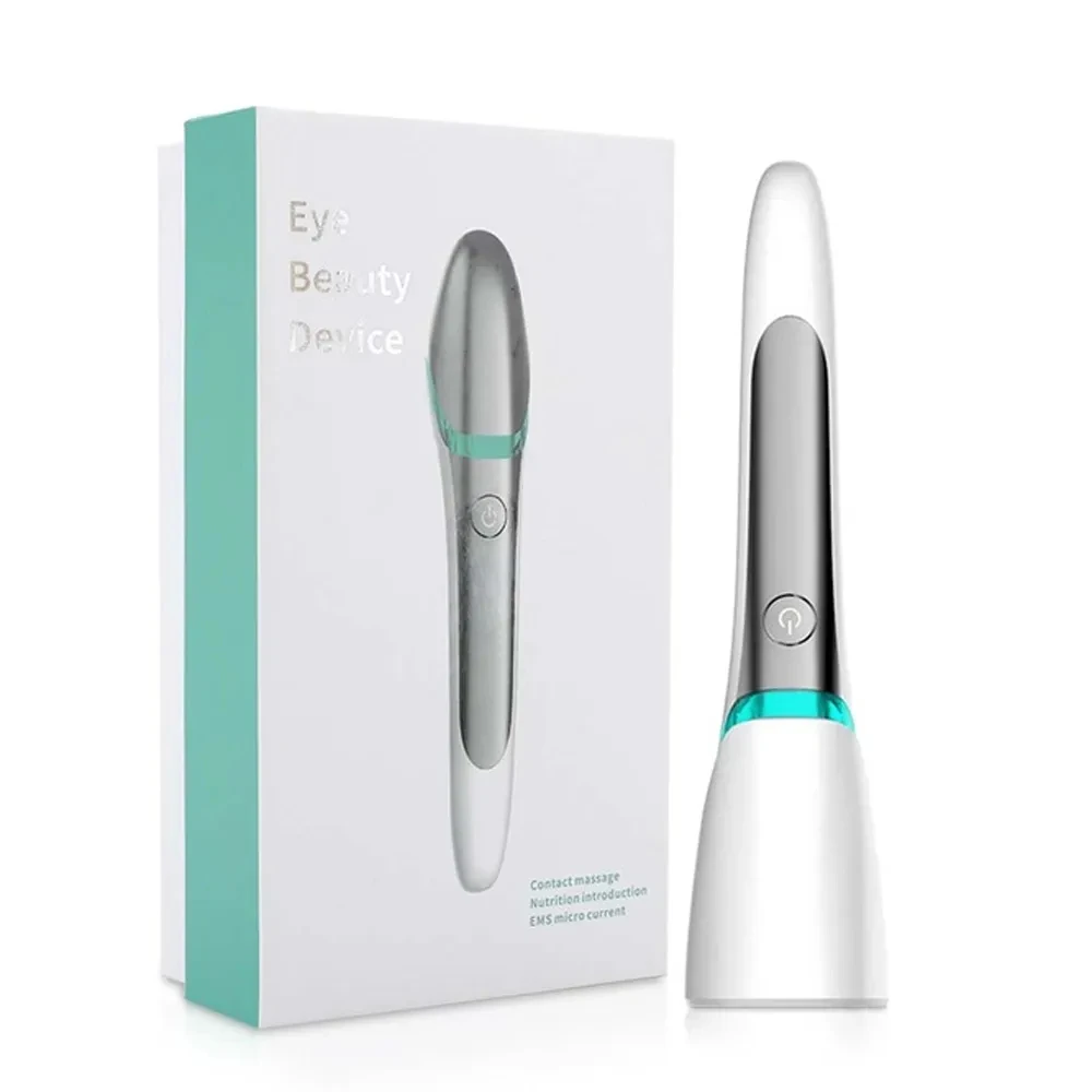 Beauty RF Eyes Massager Electric Eye Care Device fatica alleviare Dark Circle Eye Bag Remoal Anti rughe Face Massage Eye Tool