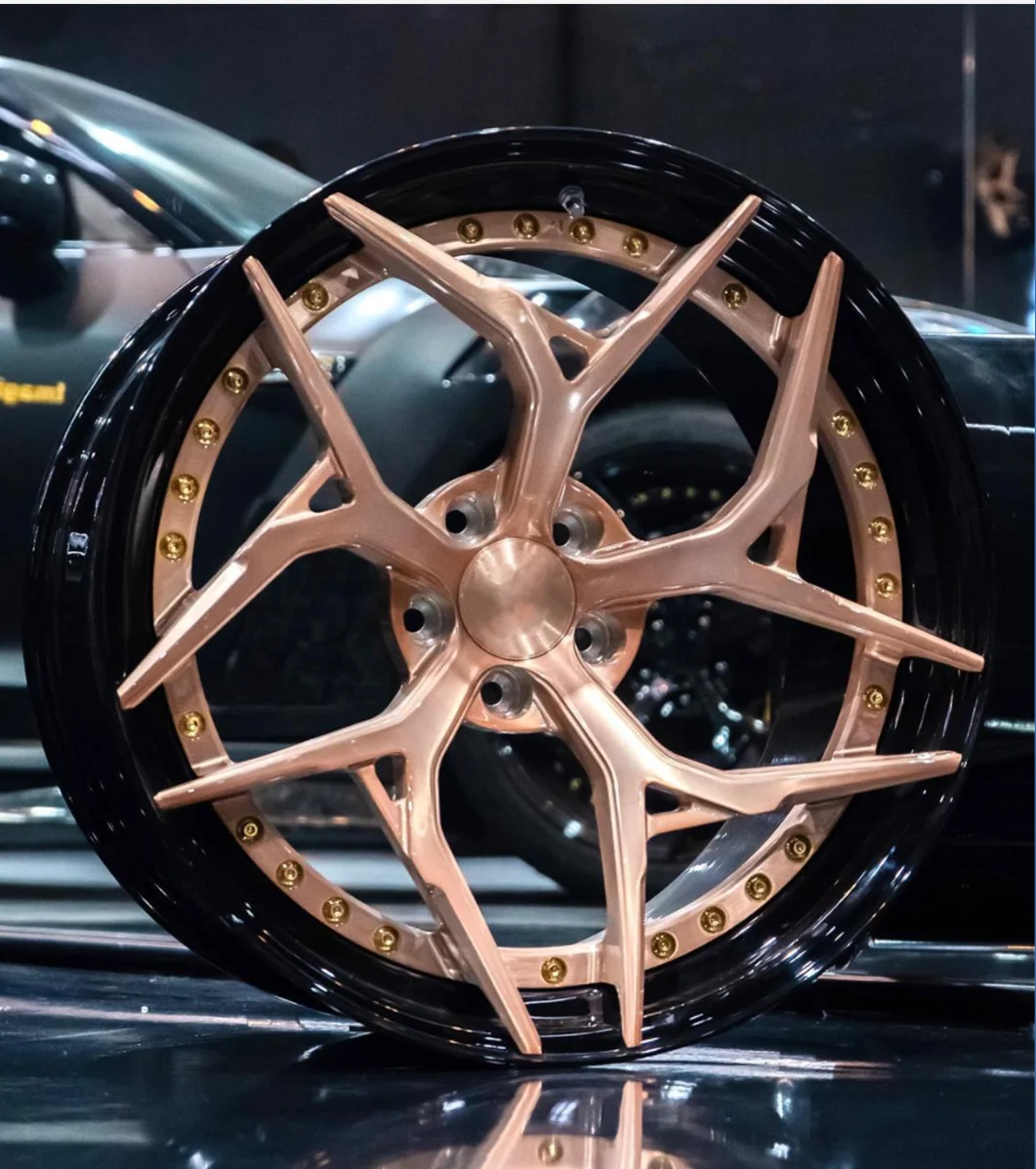 Performance WheelsCustom 18 19 20 22 23 24 Inch 10J 11J 12J 5x114.3 Left And Right Forged Alloy Auto Wheel Rim, 2 Piece/3 P