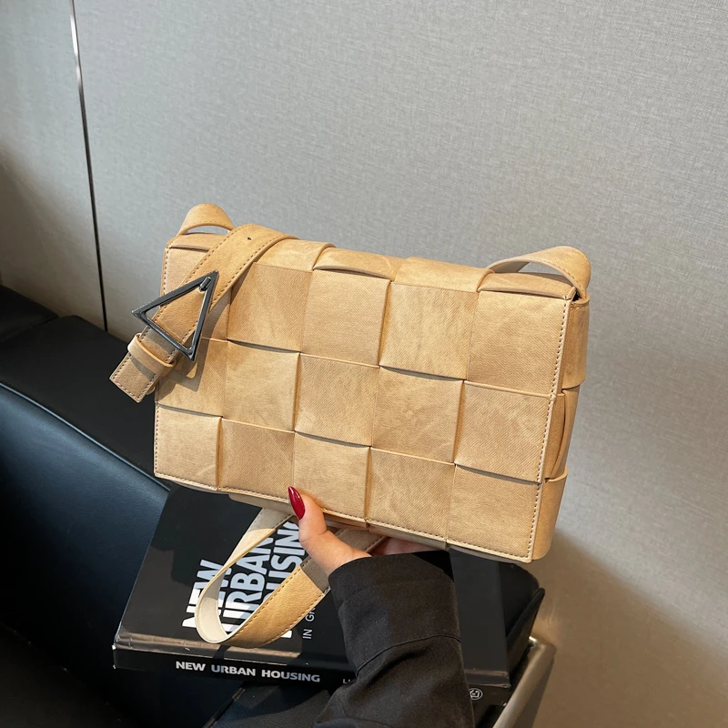 حقيبة كروس جلدية فاخرة للسيدات حقيبة كتف مصممة للسيدات محفظة حمل عصرية فاخرة #6