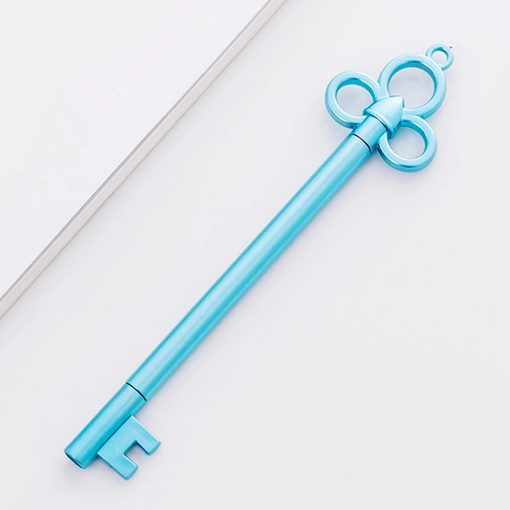 

12pcs Key Gel Pen Retro Shape Black Refillable School Supplies Funny Creative Stationery Gifts Novelty Pens Liquid Ink