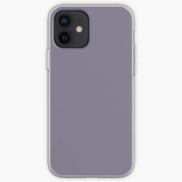 Soulful Mid Tone Purple Solid Color Al  Phone Case Customizable for iPhone X XS XR Max 6 6S 7 8 Plus 11 12 13 14 Pro Max Mini