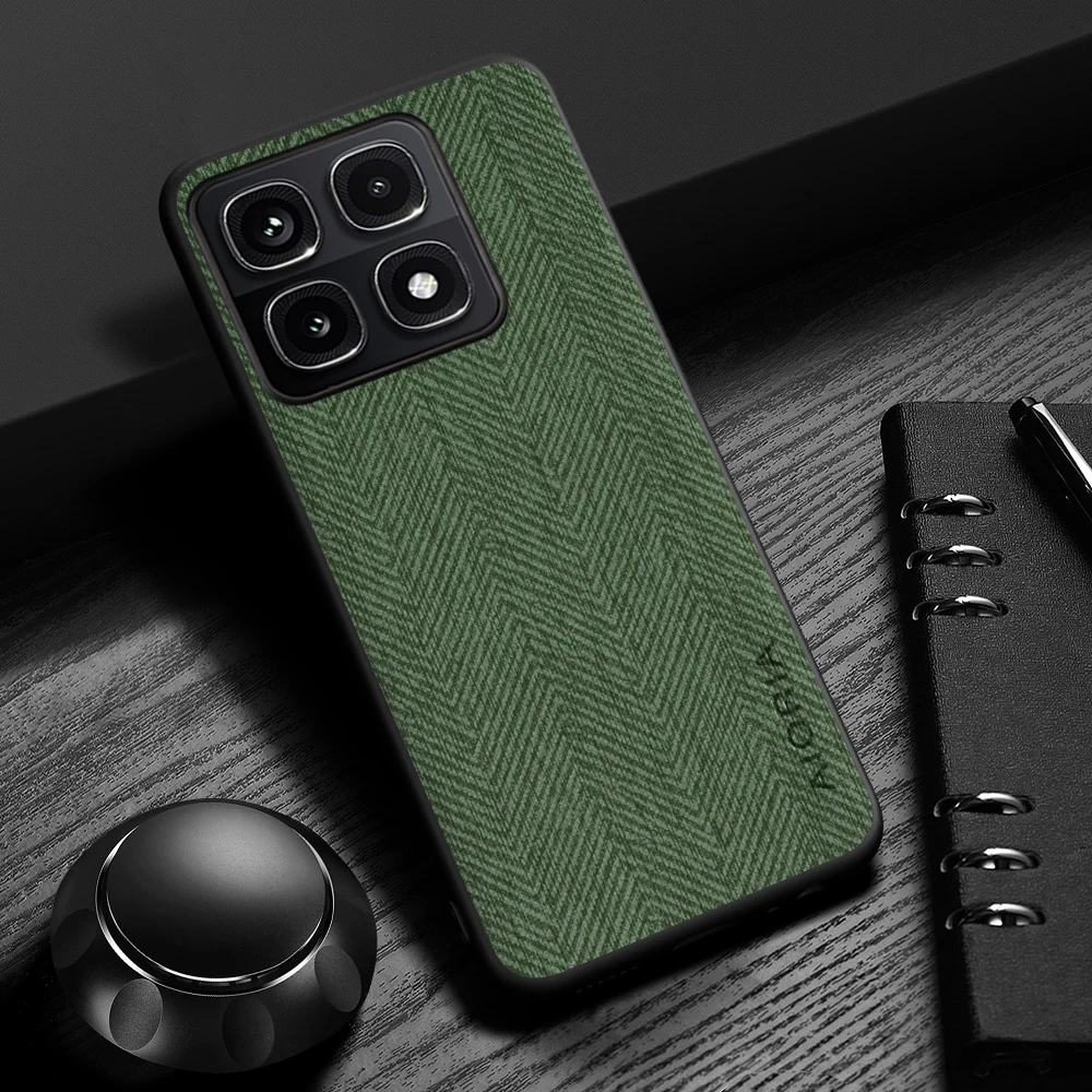 Case for Xiaomi 14T Pro 14 Pro Design Simple, Lightweight, Durable Leather wood grain cover for Xiaomi 14 Ultra Case
