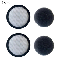 2Pcs Filters & Filter Sponge For BR7 BR8 Cordless Stick Vacuum Cleaner Household Vacuum Cleaner Filter Replace Attachment