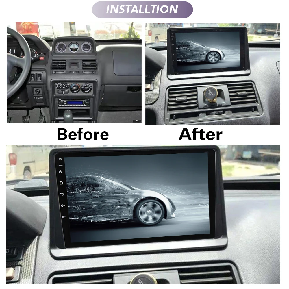 9 Inch For Mitsubishi Pajero Gen 2 V31 2002-2014 Android Car Radio Multimidia Video Player DSP Navigation GPS Car Stereo System