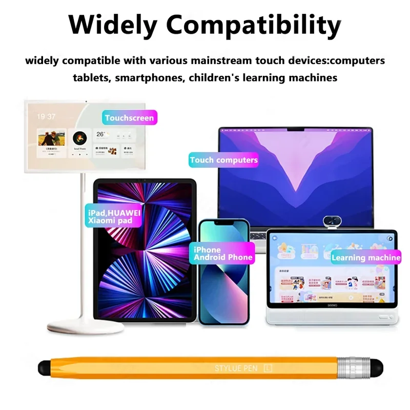 Stylus Pen Universal High Sensitive Precision Touch Screens for iPad iPhone Samsung Galaxy Tablet Kindle All Touch Devices