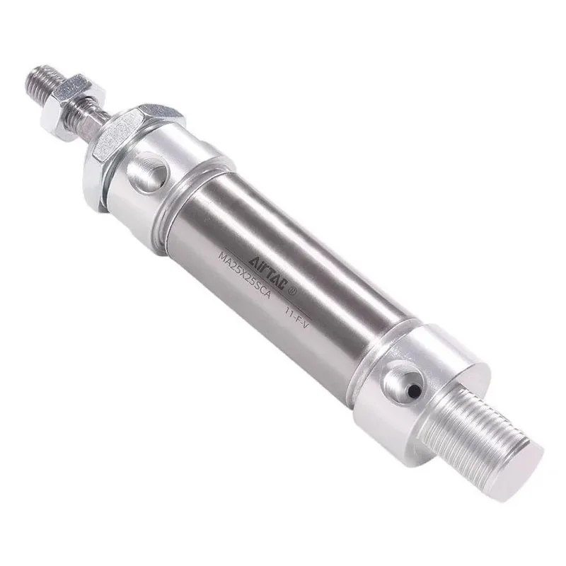 AIRTAC Pneumatic MA20 Stainless Steel Double Acting Mini Cylinder Stroke 20 25 30 40 50 75 100 125 150 160 175 200 300 400 500mm