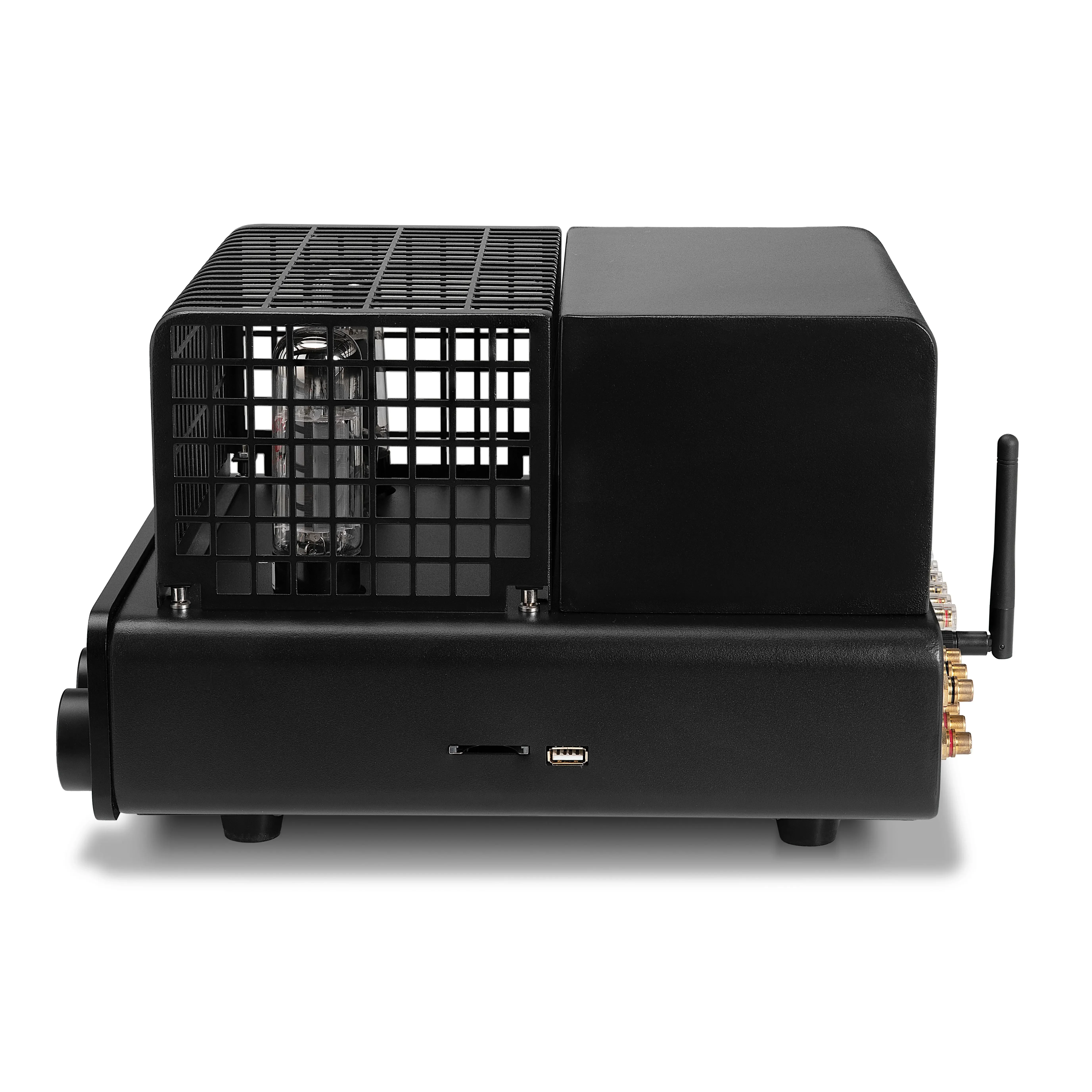 

MONA M208-MU Hi-Fi Power Amplifier Portable Home Stereo Audio Mixer Controllable Panel With Bluetooth Connectivity EL34*2 220v