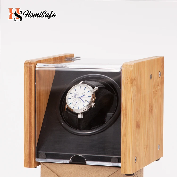 modern design metal solid wood  souvenirs gift Automatic Watch Winder case