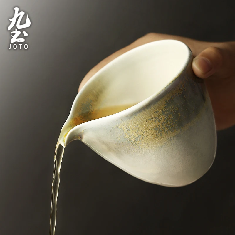 

JOTO Уникальная печь для изменения цвета глазури Легко чистится Винтажный керамический бытовой кувшин GBR0067