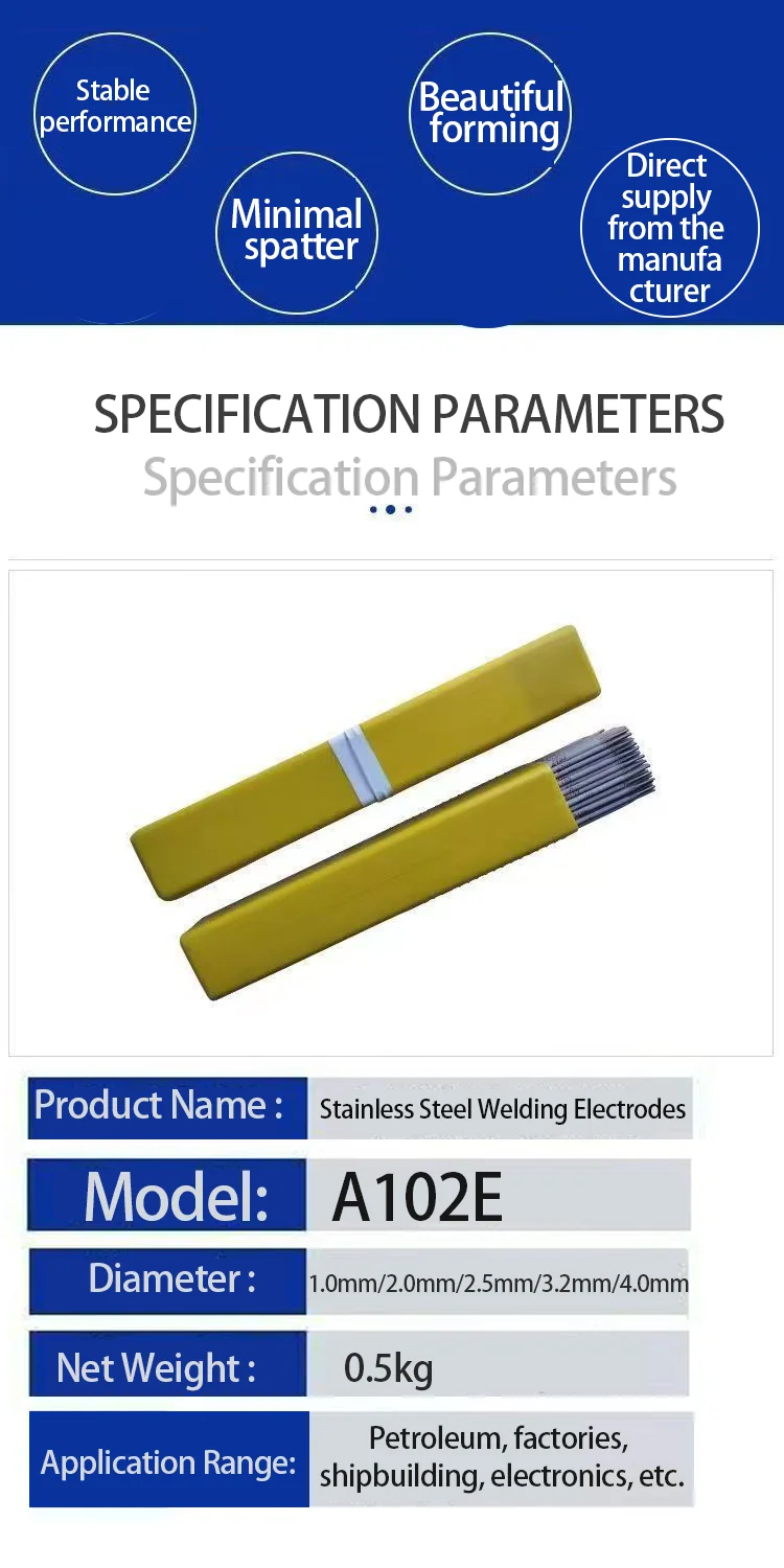 Extra feine 1,0 mm Edelstahlelektrode 10 Stück – Detail 5