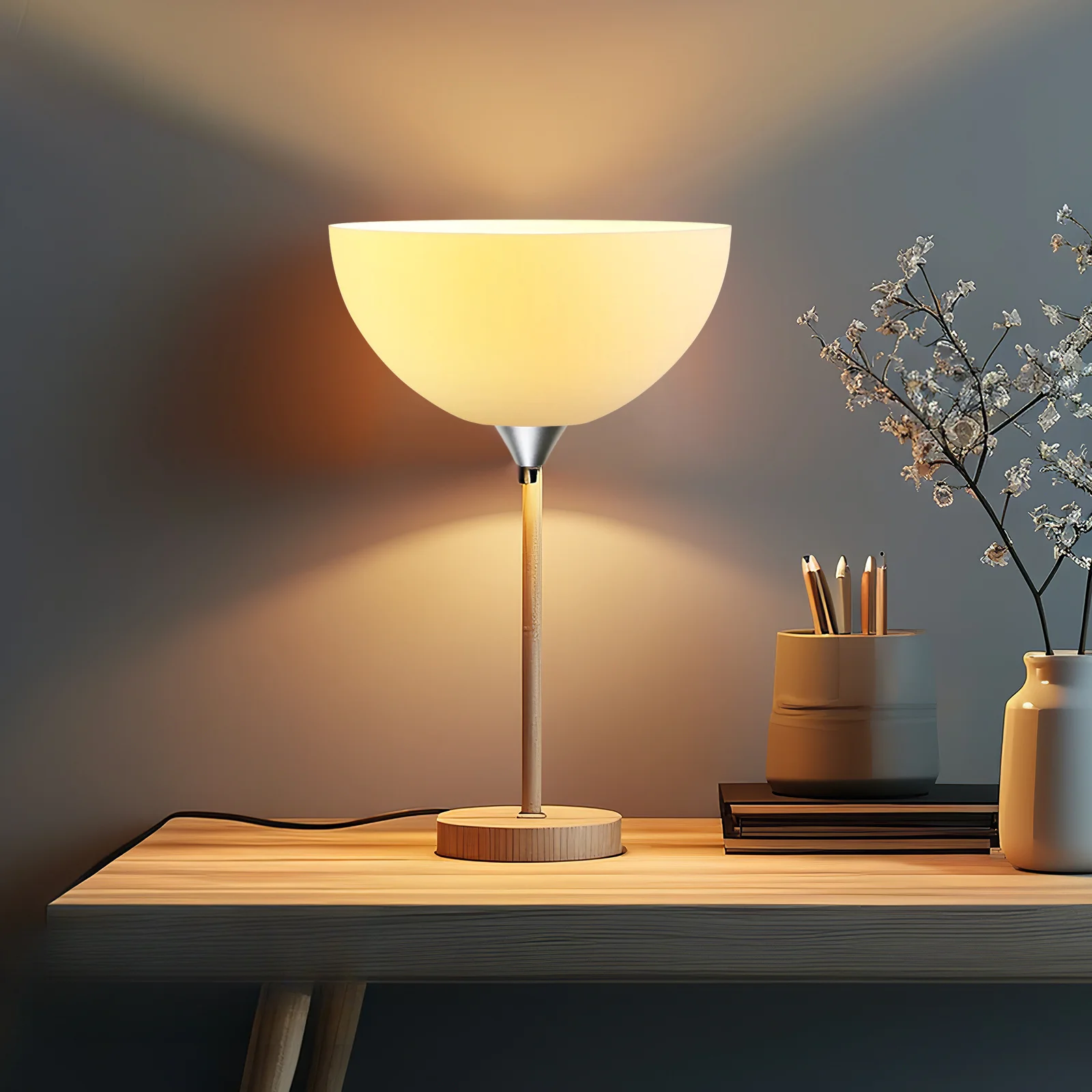 

Plastic Mushroom Lampshade Pendant Lamp Shade for Bedroom Living Room Ceiling Fan Replacement Light Cover Decorative Lamp Shades