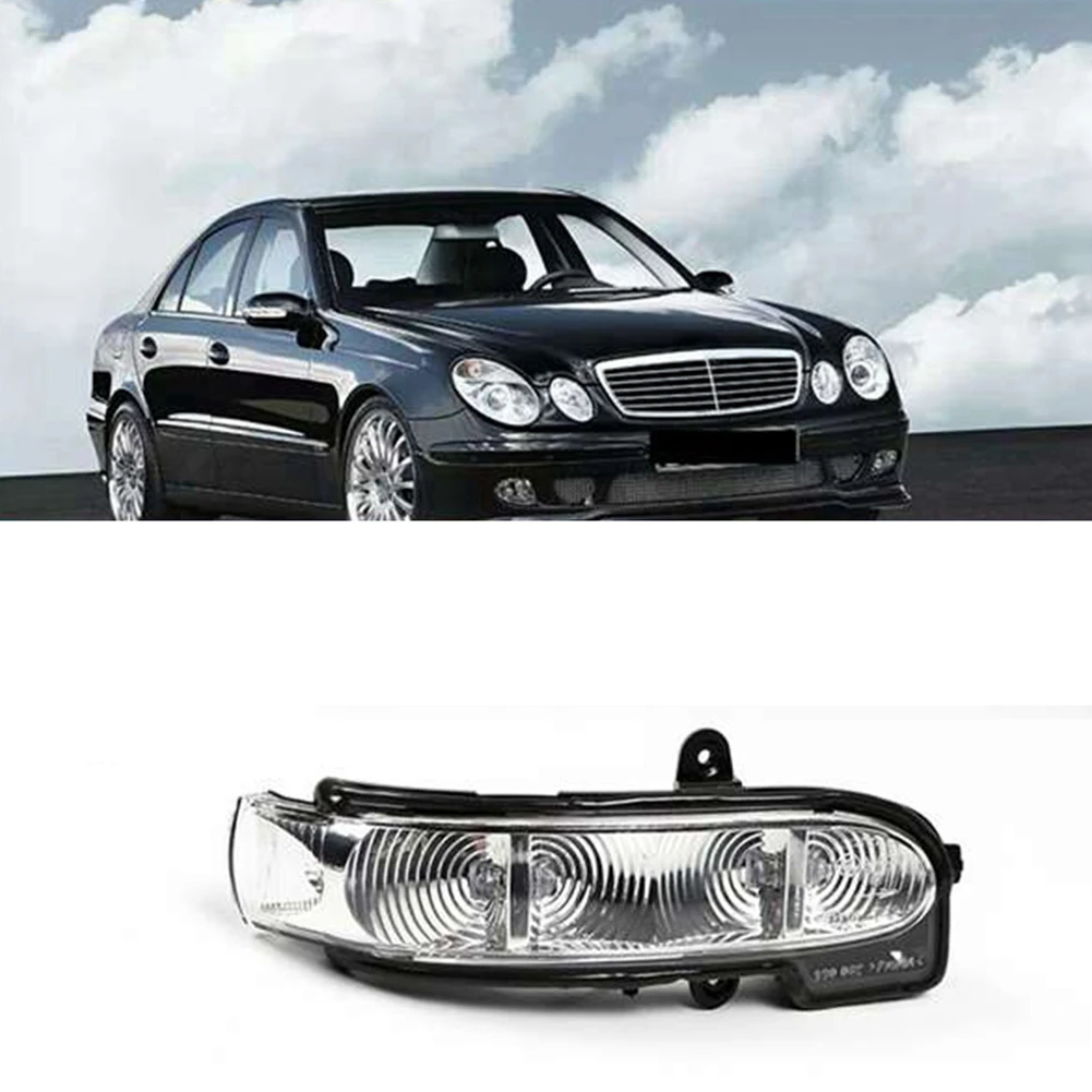 Lampu indikator sinyal belok LED cermin samping mobil untuk Mercedes Benz W211 S211 W463 W461 C/E kelas