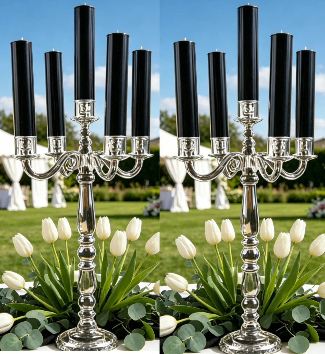 

10pcs 70cm tall Weddings Walkway Decoration for LED Lights candlestick Table Hanging Chandelier Centerpieces for Wedding Props
