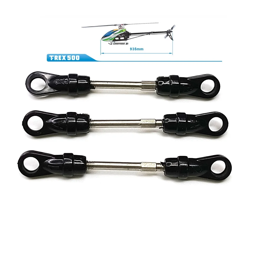 Varilla de conexión de plato cíclico de helicóptero 500, 31mm, para helicóptero Align Trex 500 500L 500X 550 600 RC