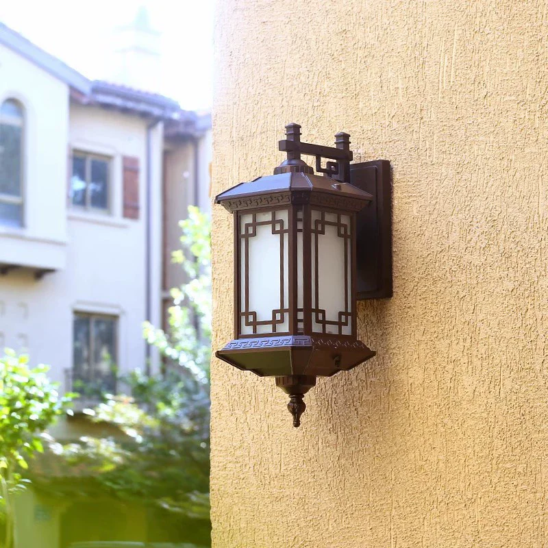 outdoor wall lamp outdoor waterproof corridor aisle garden lamp creative villa courtyard terrace balcony wall lamp
