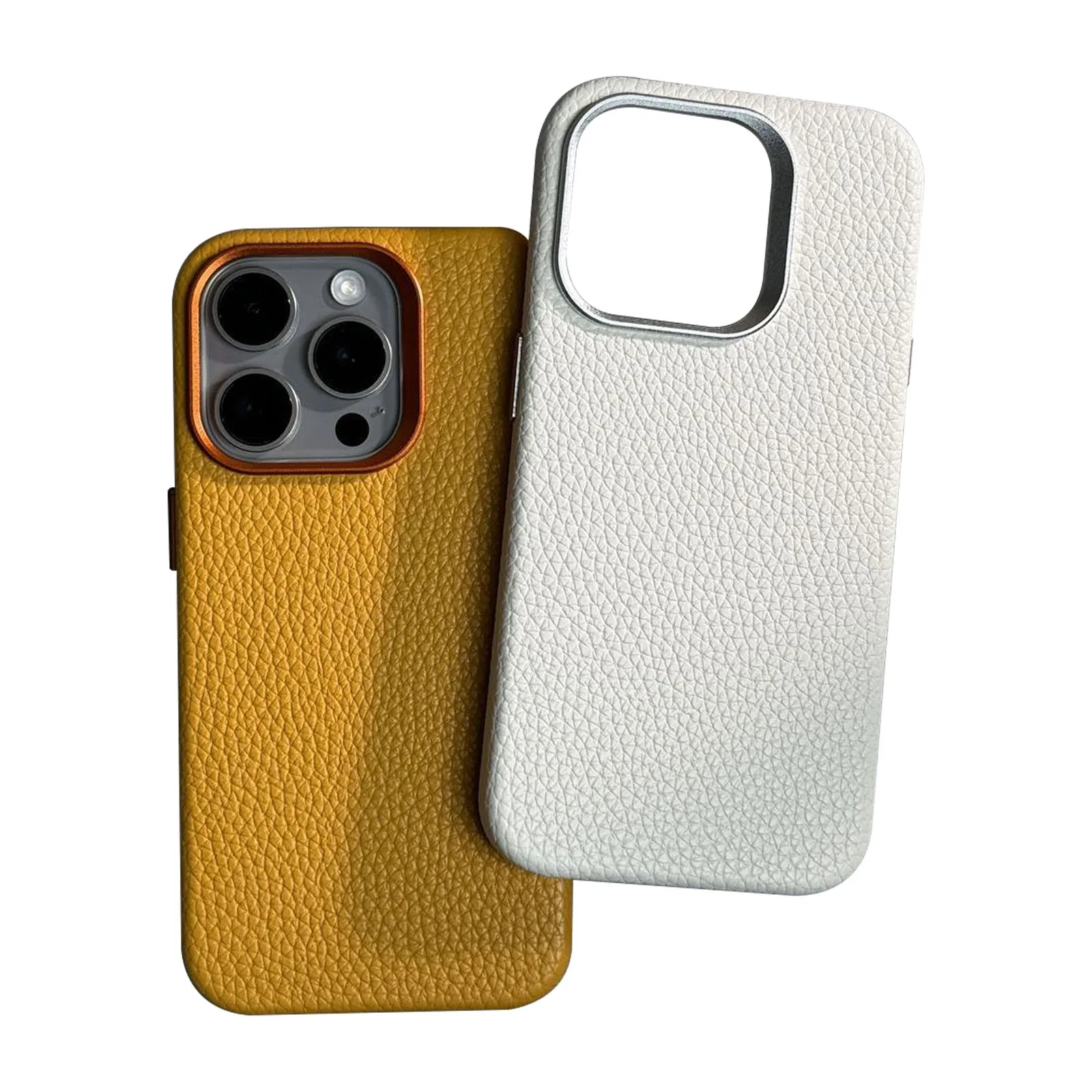 

Magnetic Case for iPhone 16 Pro Max 15Pro 14ProMax 13 Premium ECO Leather Shockproof Max Cover Compatible with MagSafe Wireless