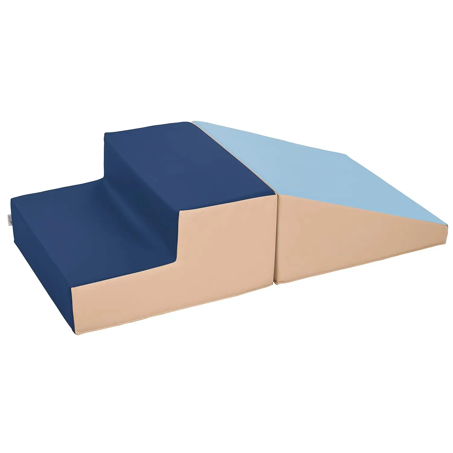 

Soft Foam Climber and Slide for Toddlers, Earthtone 2-Piece Beginner Play Set