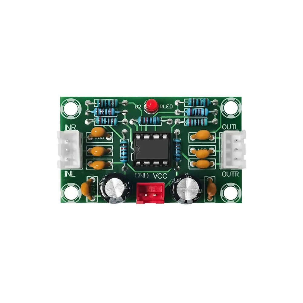 XH-A902 operational amplifier module power amplifier front board NE5532 tone board front amplifier 5-fold wide voltage