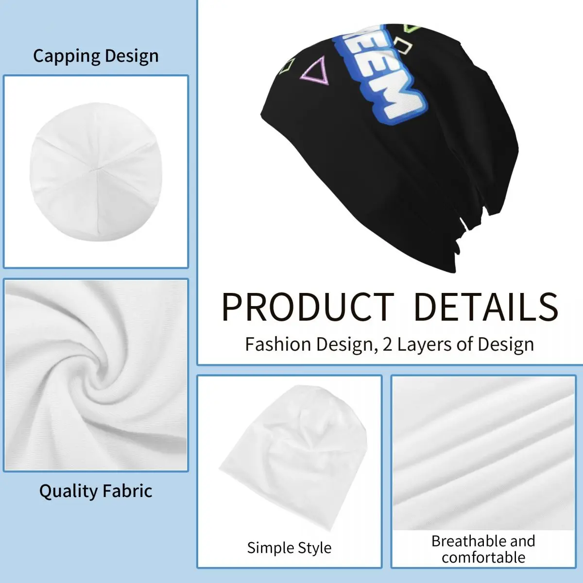 قبعات Eystreem Skullies Beanies دافئة للخريف والشتاء في الهواء الطلق قبعة محبوكة قبعات بونيه للبالغين من الجنسين