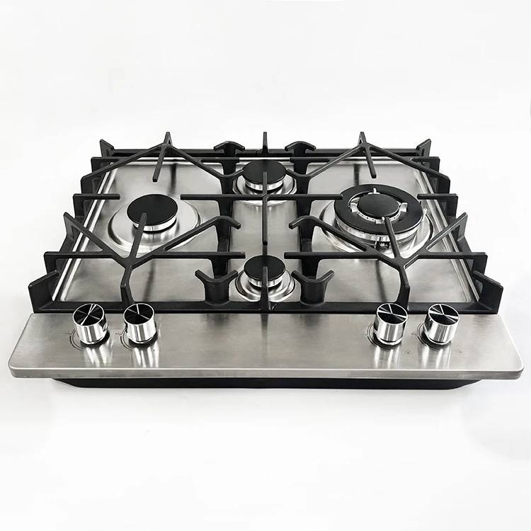 ビルトイン価格先進技術キッチンガス埋め込み式クッカー4口コンロ