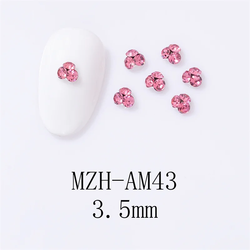 10 قطعة/الوحدة مسمار السحر كومة صغيرة الحفر الحجارة ل مانيكير الديكور مجوهرات أظافر أجزاء مسمار الفن اكسسوارات أرقام للأظافر #4