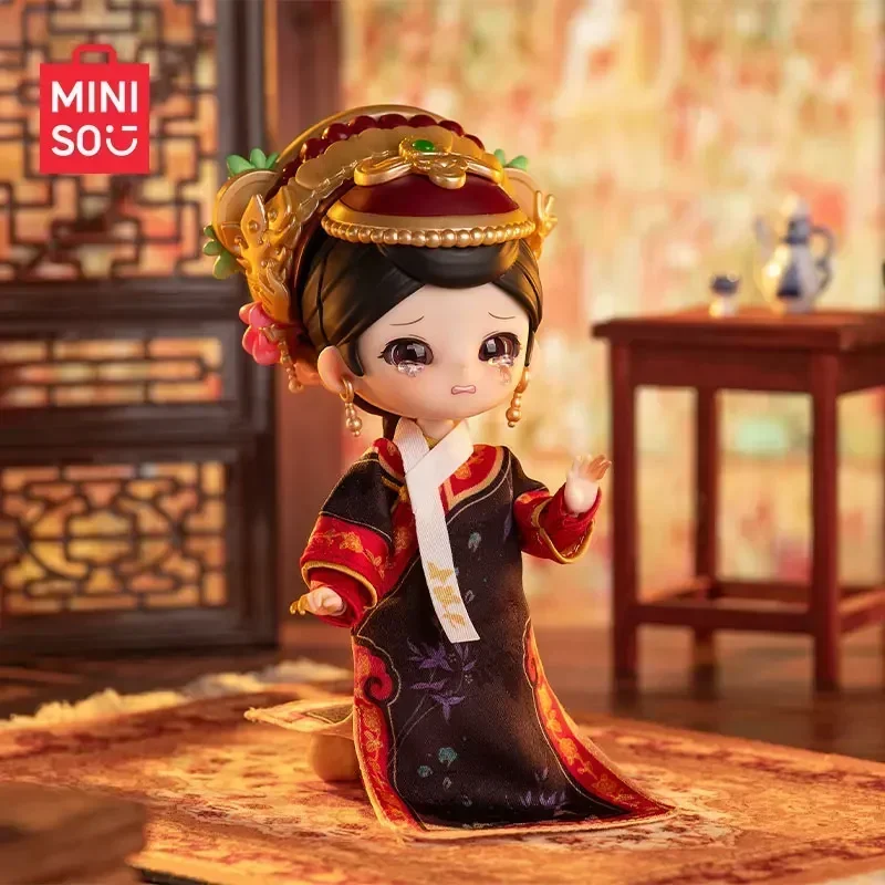

MINISO Empresses In The Palace Series Blind Box Mystery Box Caixa Sorpresa Girls Anime Figures Cute Model Birthday Gift