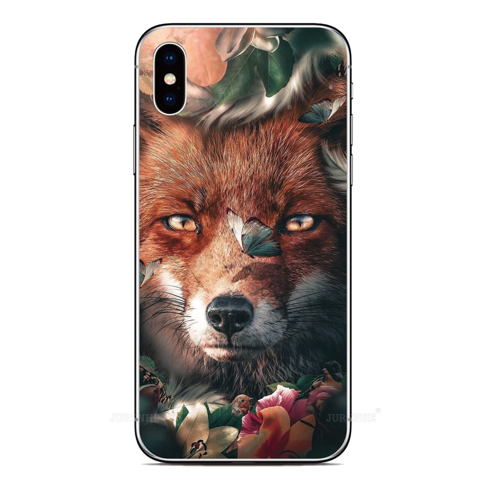 Animal Tiger Fox Phone Case For Sharp Aquos R5G R8 Pro R7 P7 R3 R2 V6 S3 Wish Sense 3 4 Lite 6 6S 7 Plus Zero 2 6 Wish3 5G Cover