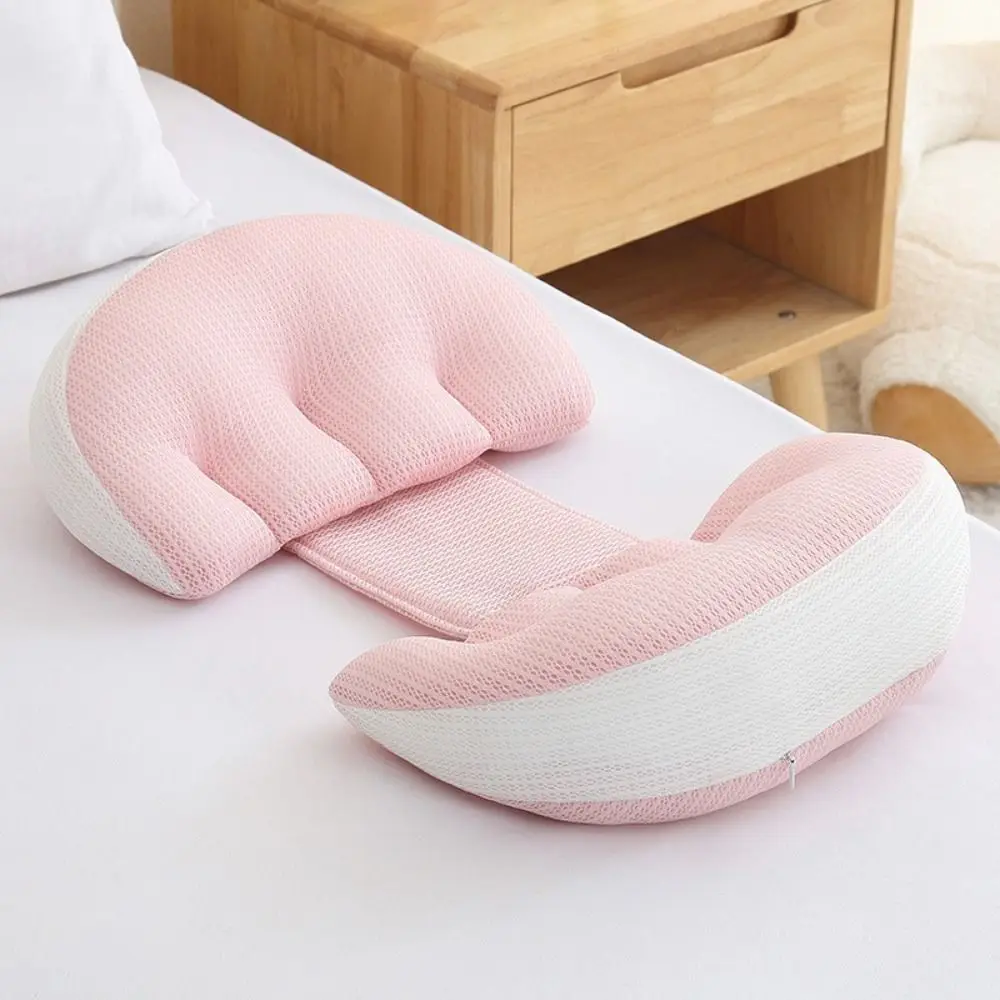 Pregnant Women's Waist Pillow Soft U Shaped Maternity Pillow Abdominal Support Comfort Pregnancy Cushion Sleeping Pillow