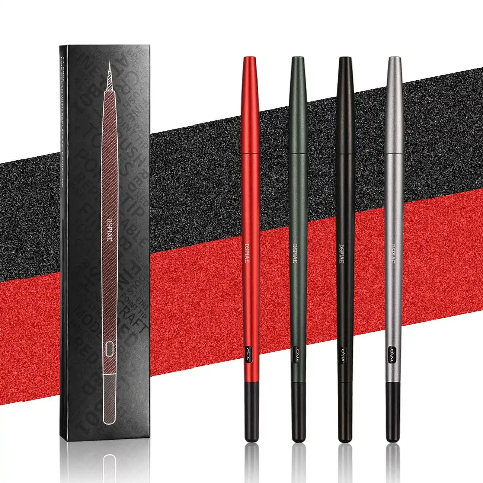 DSPIAE Aluminium Alloy AT-FB Pen Black Red Green Gray AT-FBRD AT-FBBK Hold PBT-2/0 PBT-3/0 PBT-4/0 PBT-5/0 Pen Head