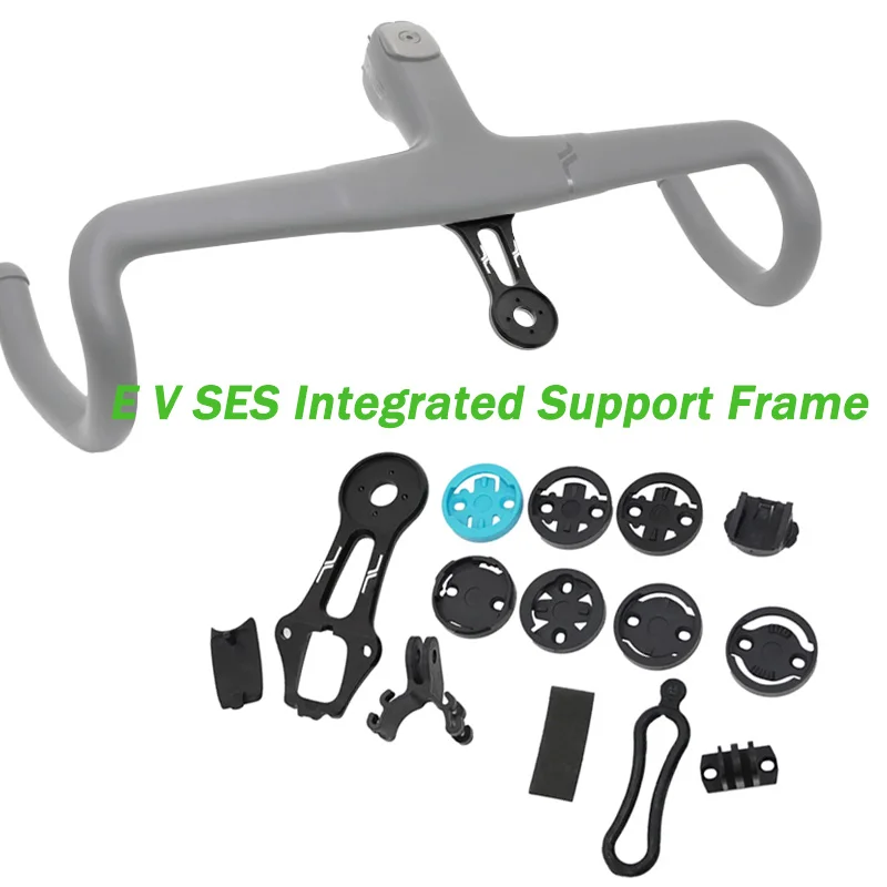 

Aluminum Alloy+resin Handlebar Mount Size 119x35mm Weight39.6g for SES AR Handlebar /Wahoo/ Garmin/ Edge/Road/GPS Accessory