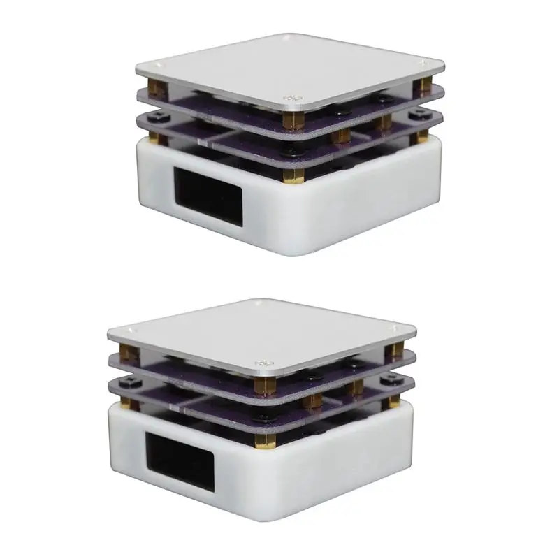 AEE2-2Pcs 65W Mini Constant Temperature Heating Table Preheater Led Lamp Display Reflow Soldering Table Welding Heating Table