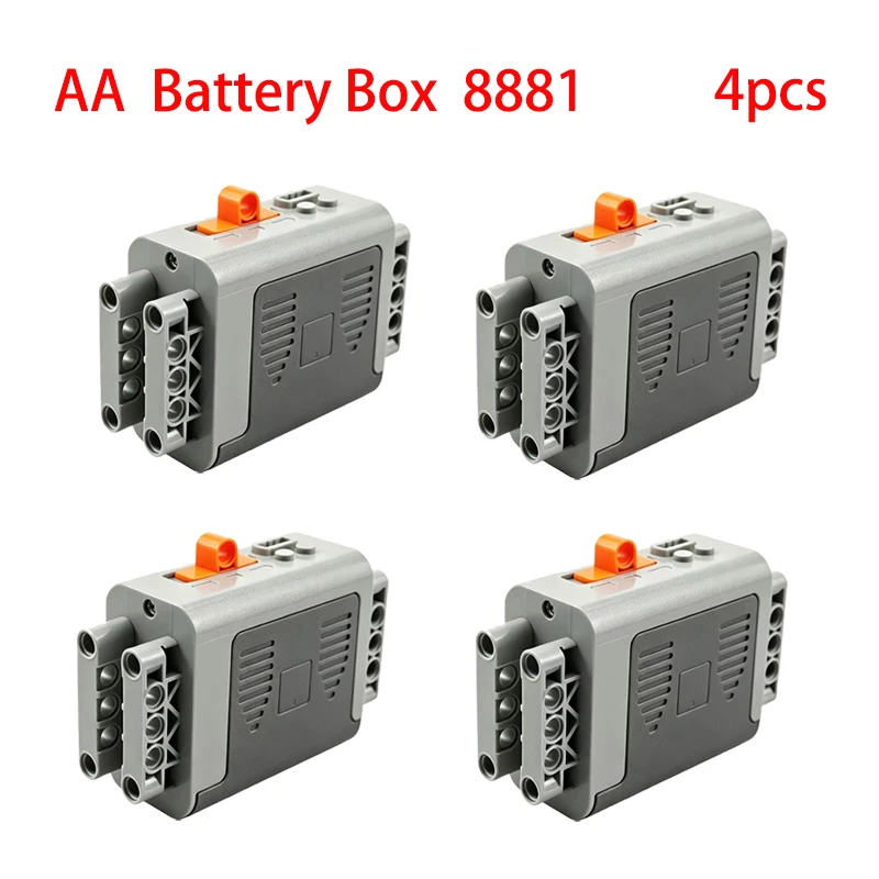 Power Battery Box Building Blocks Parts Set 8881 Large Battery Case Compatible With Technic Series MOC DIY Bricks Toy Accessory - view 6