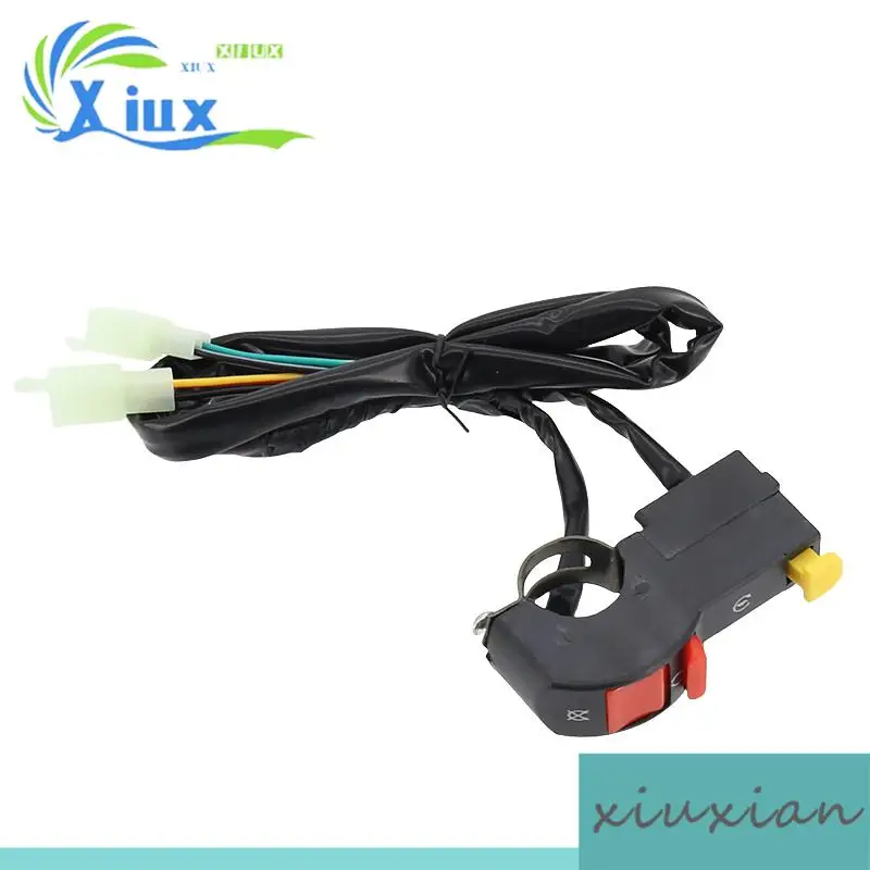 

Universal Motorcycle 22mm Handlebar Electric Starter Start & Stop ontrol Switch Button ON/OFF For Dirt Bike ATV Scooter Moped
