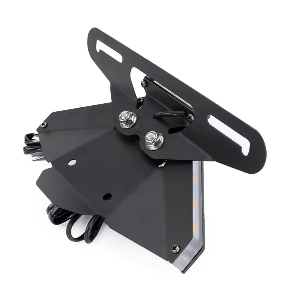 For DUCATI Panigale V4/S/R V2 Streetfighter 1100 V4S Motorcycle License Plate Holder Tail Tidy Fender Eliminator LED Turn Signal
