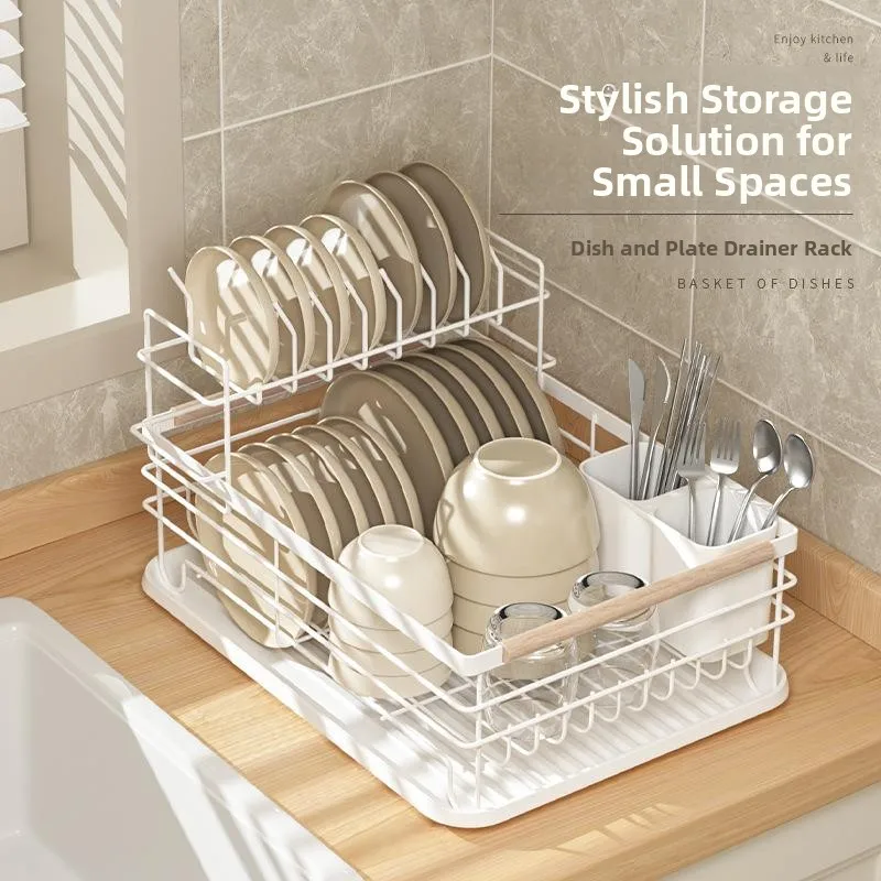 Egouttoir-a-vaisselle-moderne-et-simple-pour-evier-de-cuisine-support-de-rangement-pour-assiettes-et-ustensiles-avec-filtre-a-eau-usage-domestique