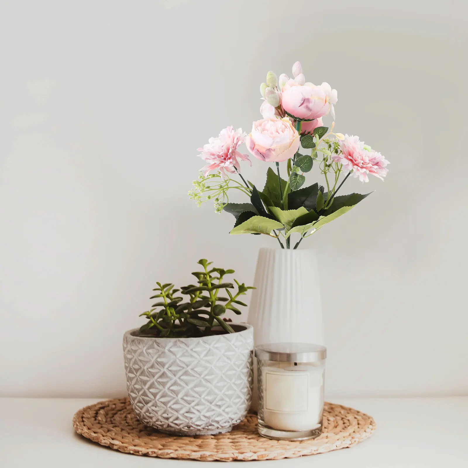 

Artificial Bouquet Decoration Flower Arrangement Dining Table Hydrangea Wedding