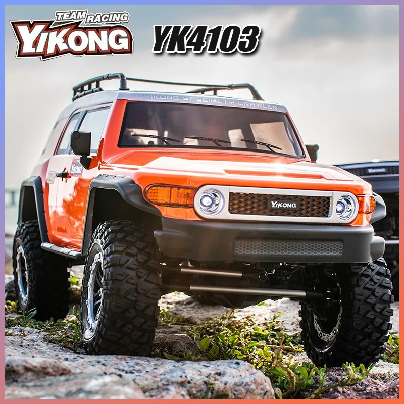 YIKONG RC Cars YK4103 Off-Road Vehicle 1/10 FJ Cruiser Professional RC SUV with Differential Lock - Perfect Gift for Children