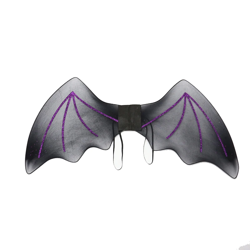 أجنحة الخفافيش مخطط أجنحة سوداء زي أجنحة تخزين المواد لحفلة الأداء التنكرية