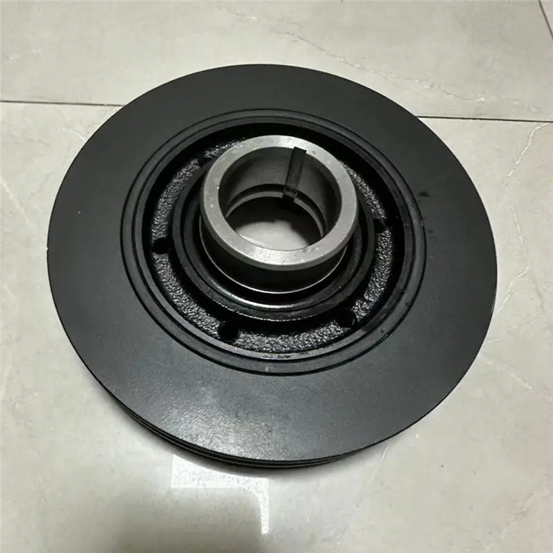 【PARENTE CHANCE】 Pieza de repuesto de polea de cigüeñal de correa amortiguadora de motor para TOYOTA LAND CRUISER J7 JL7 4.2T HDJ78 HDJ78R 13408-17010